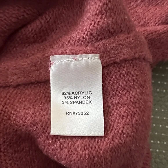 Love Elise Women's Berry Crew Neck Sweater - Picture 3 of 9